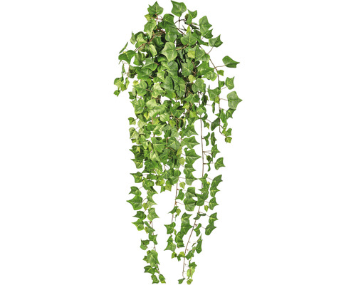 Plante artificielle lierre anglais suspendu h 90 cm vert
