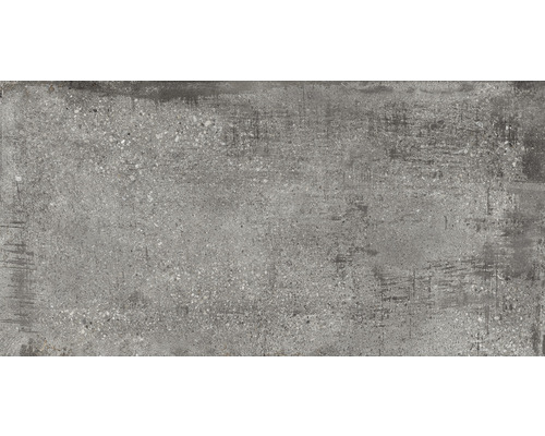 Steingut Wandfliese Ontario coal 30 x 60 cm