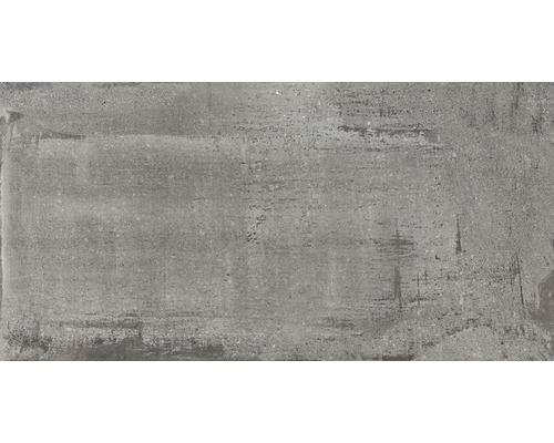 Carrelage sol et mur en grès cérame fin Ontario coal 60 x 120 cm