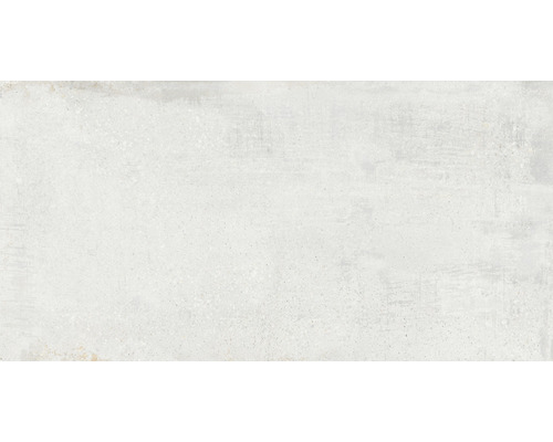 Carrelage sol et mur en grès cérame fin Ontario white 60 x 120 cm