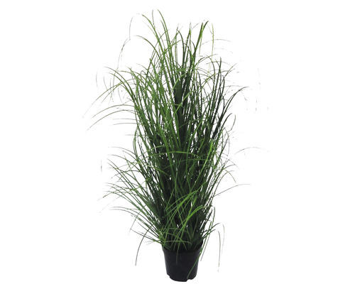 Kunstpflanze Grasbusch H 90 cm grün