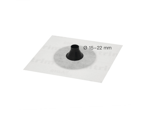Dachmanschette mit einem Durchmesser von 15 bis 22 Millimeter