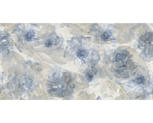 Steingut Dekorfliese Botanic Concert sky 60 x 120 cm