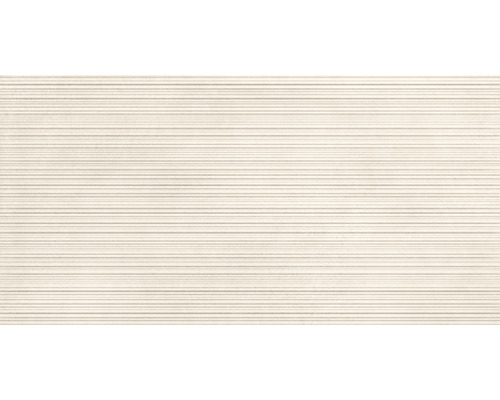 Steingut Dekorfliese Canna Concert ivory 60 x 120 cm