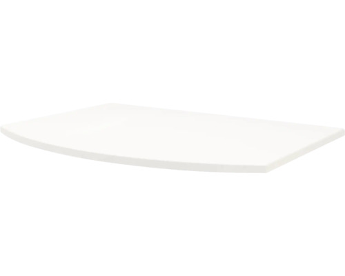 Plan de lavabo Baden Haus Vague 70 cm blanc brillant 50274