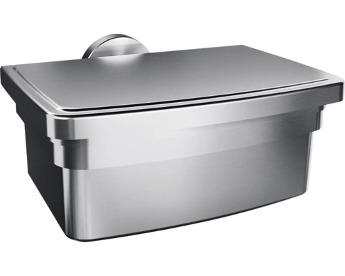 Boîte à papier toilette en métal pour montage mural