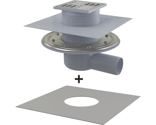 Évacuation au sol form & style capacité d'écoulement 46 l/min APV1324-IZ