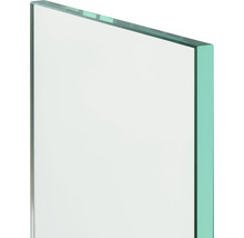 Détail d''une plaque de verre clair