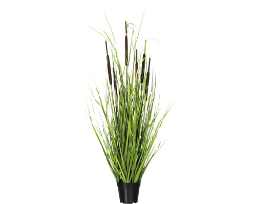 Kunstpflanze Grasbusch H 120 cm grün