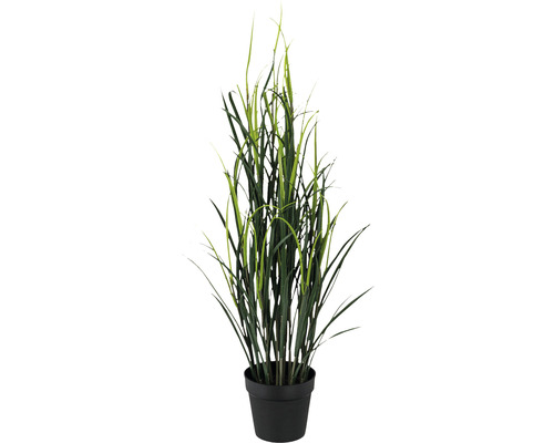 Plante artificielle herbe étroit H 120 cm vert