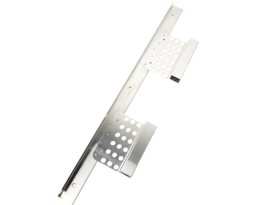 Metallhalterung mit Löchern zur Wandmontage