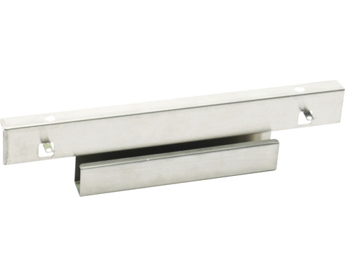 Support en acier inoxydable avec trous de fixation