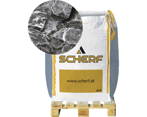 Marmorbruch Schwarz-Weiss 25-50mm 1000 kg Bigbag