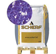 Sack mit Glasbrocken auf Palette, Hersteller Scherrf