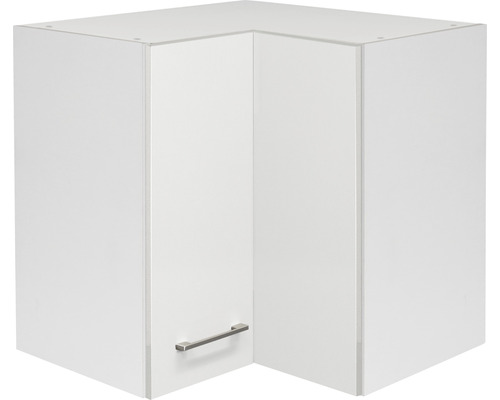 Eckhängeschrank Flex Well Varo BxTxH 60x32x54.8 cm weiss