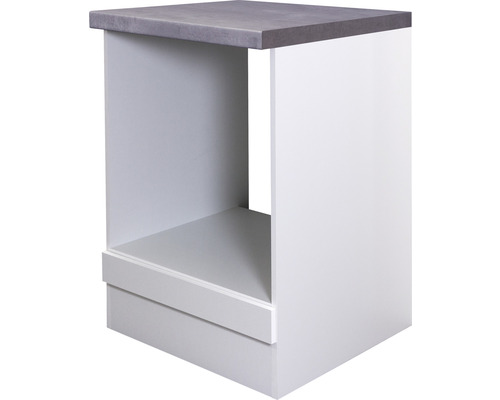 Unterschrank mit Schublade Drehtür Varo Flex und 100x60x86 weiss - Well BxTxH cm HORNBACH