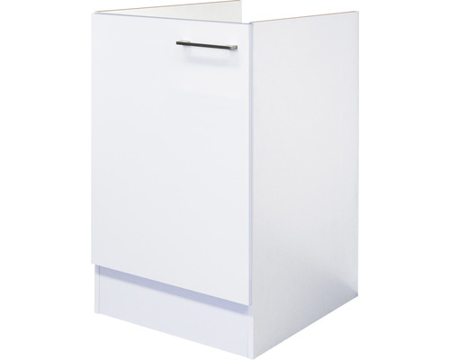 Meuble sous-évier Flex Well Varo lxpxh 50x57x82 cm blanc