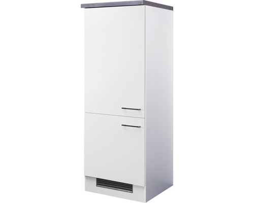 Meuble pour réfrigérateur Flex Well Varo lxpxh 60x60x162 cm blanc