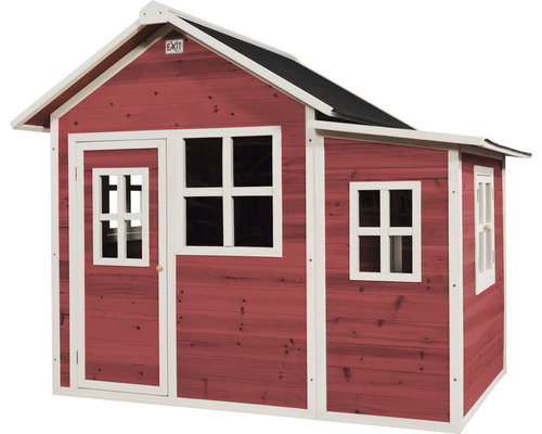 Spielhaus EXIT Loft 150 Holz rot