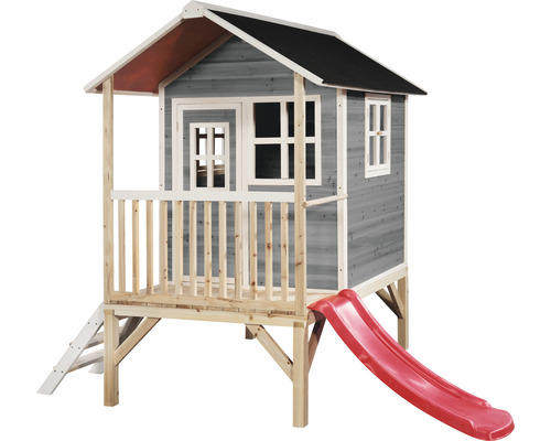 Maison de jeu en bois Maison de jeu pour enfants EXIT Loft 300 gris