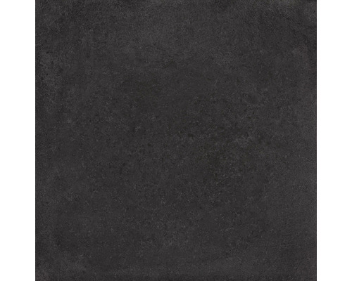 Carrelage sol et mur en grès-cérame fin Bern 60 x 60 x 0,95 mm noir