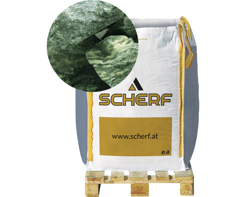 Chloritbruch Grün 50-100 mm 1000 kg Bigbag