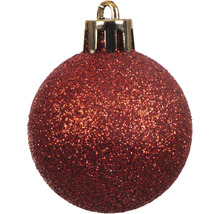 Boule de Noël scintillante