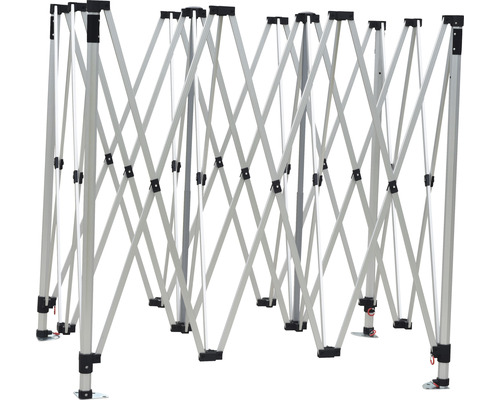 Armature de pavillon pliable en aluminium