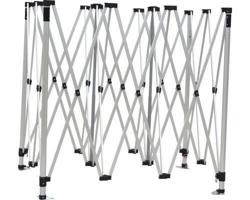 Structure de tonnelle pliante en aluminium