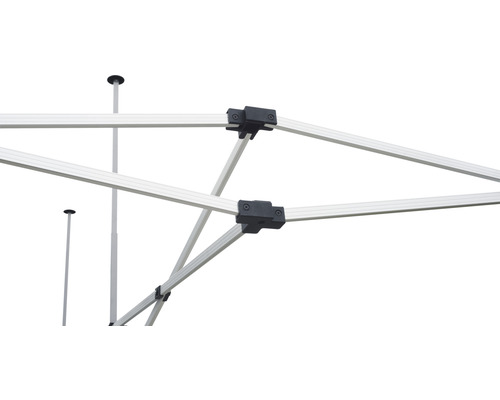 Structure d''un pavillon en aluminium