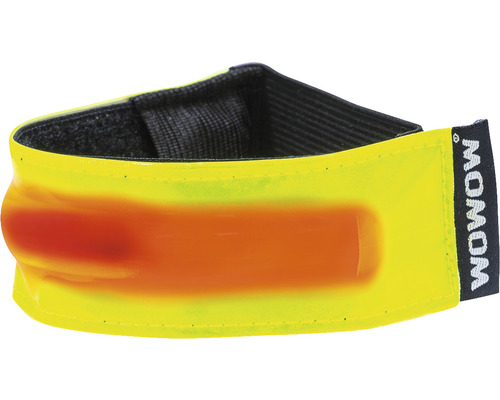Gelbes reflektierendes Armband zur besseren Sichtbarkeit