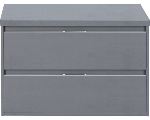 Waschbeckenunterschrank sanox Porto BxHxT 90x59x50 cm ice green inkl. Waschtischplatte Waschbeckenunterschrank sanox Porto BxHxT 90x59x50 cm ice green inkl. Waschtischplatte