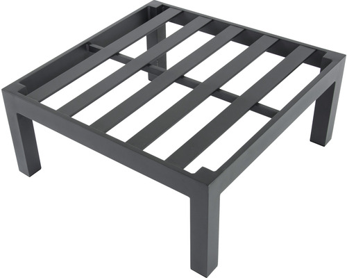 Cadre de table carré en aluminium pour l''extérieur