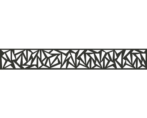 Designeinsatz GroJa Flex Triangle 179,5 x 25,5 cm anthrazit