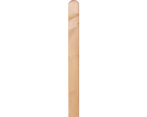 Poteau Eloria/Kalira 9 x 9 x 100 cm sapin de Douglas Panneau en bois avec dessus arrondi