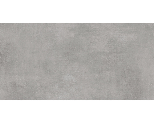 Carrelage sol et mur en grès-cérame fin Terra cemento 29.75x59.7 cm rectifié