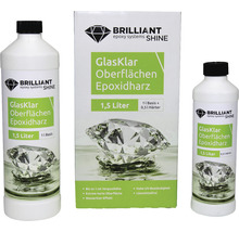 BrilliantShine Oberflächen Epoxidharz Giessharz 1,5 L-thumb-0