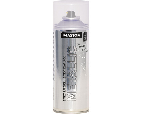 Maston Laque à pulvériser ACRYLIQUE metallic gris 400 ml