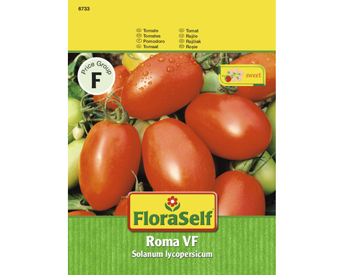 Tomate 'Roma' FloraSelf samenfestes Saatgut Gemüsesamen