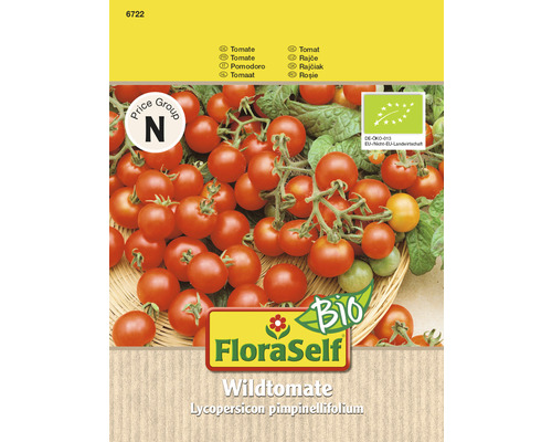 Tomate bio 'Rote Murmel' FloraSelf Bio semences de légumes non-hybrides