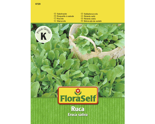 Roquette FloraSelf semences non hybrides graines de salade