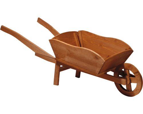 Brouette en bois pour le jardin