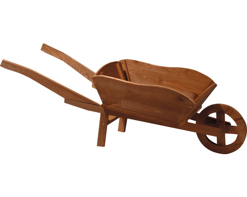 Brouette en bois pour le transport de jardin