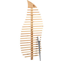 Sapin de Noël en bois à personnaliser avec une pointe à planter