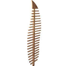 Carillon éolien en bois avec latte verticale et barres horizontales