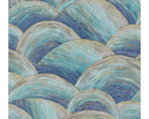 Papier peint intissé 39105-1 Metropolitan Stories 3 abstrait bleu