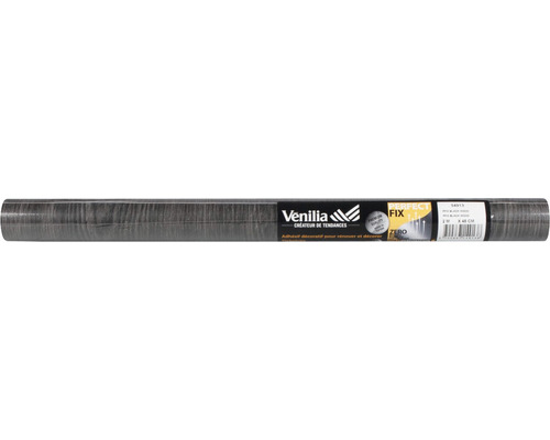 Klebefolie Venilia Perfect Fix® black wood 45x200 cm
