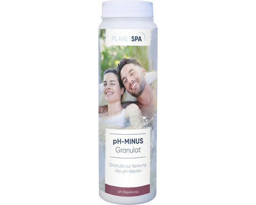 Chimie pour piscines Planet Spa pH-minus granulés 0,6 kg