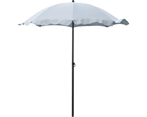 SOLUNA Parasol Ø 180 cm gris