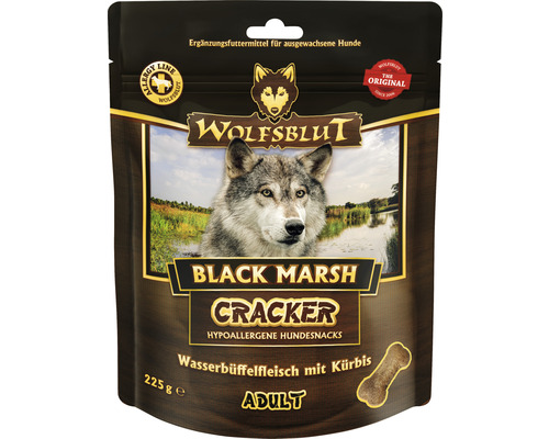 WOLFSBLUT Hundesnack Black Marsh Cracker 225 g
